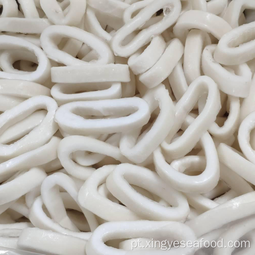 Frozen IQF Illex Argentinus Squid Rings 3-7cm